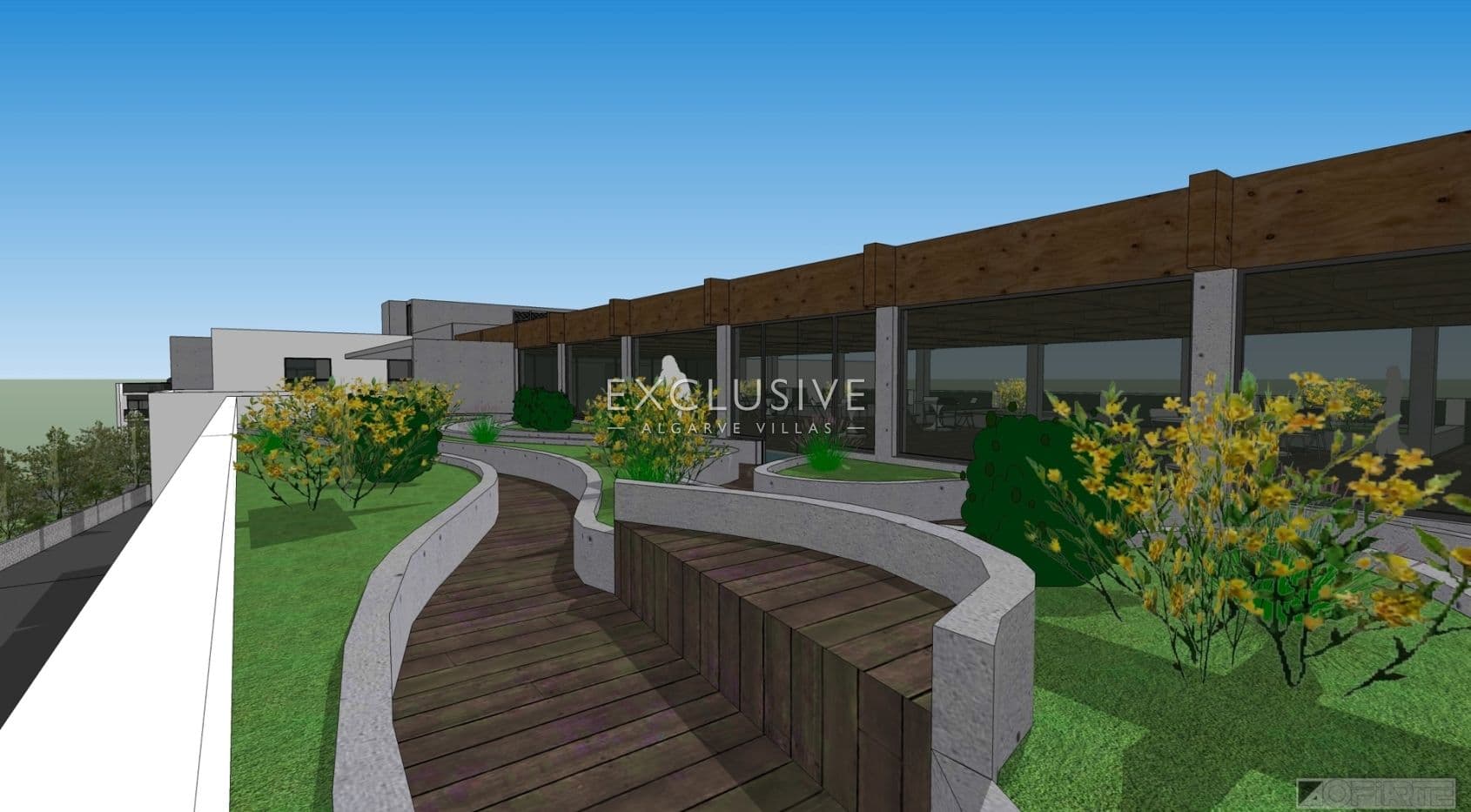 Plot of land to build a senior home in the Algarve with 80 bedrooms-2