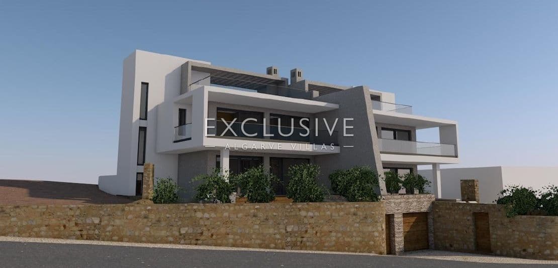 Modern 3 bedroom semi-detached villa with pool, Sta Barbara de Nexe, Algarve-2