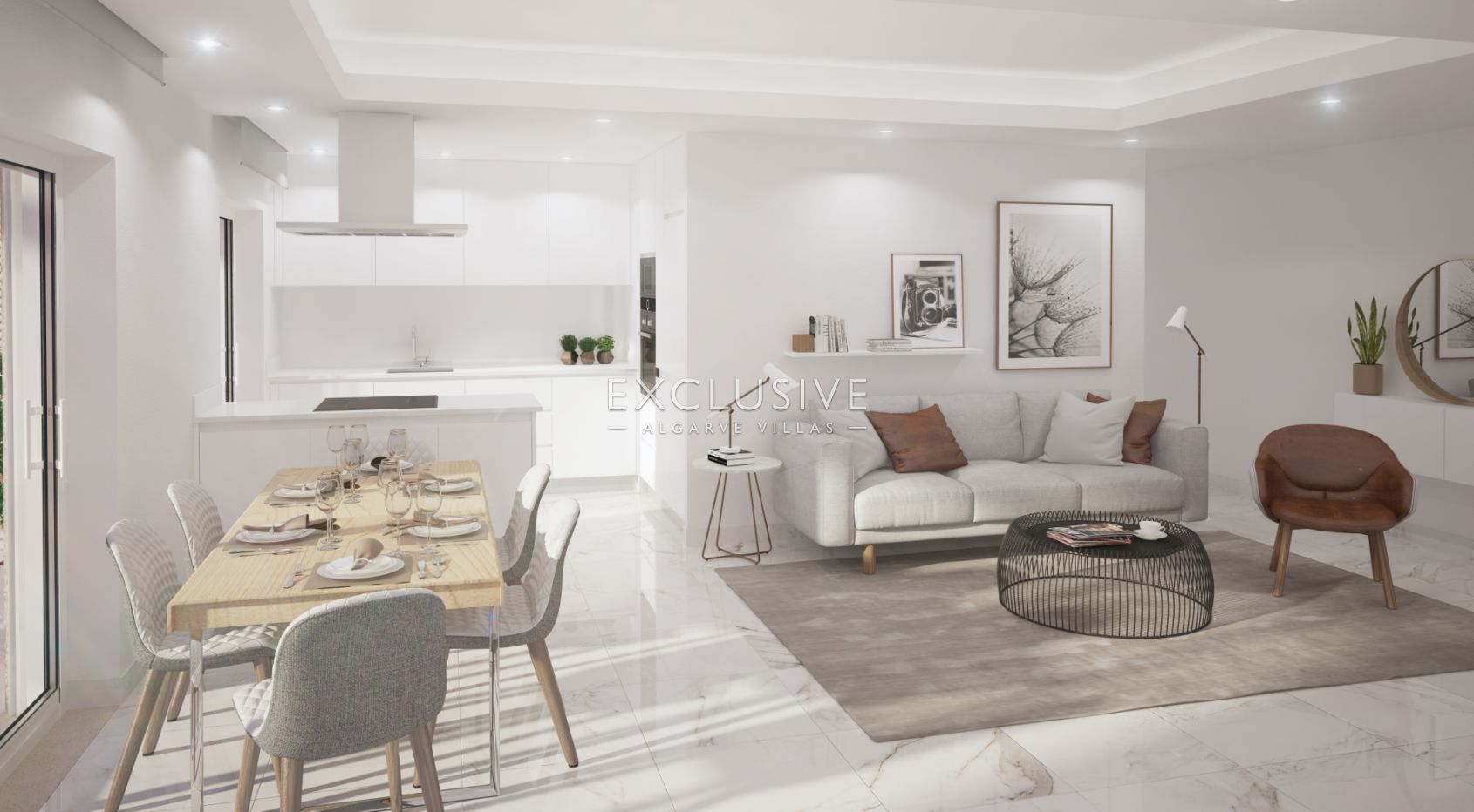Modern 3 bedroom apartment, close to the beach, in Lagos, Algarve