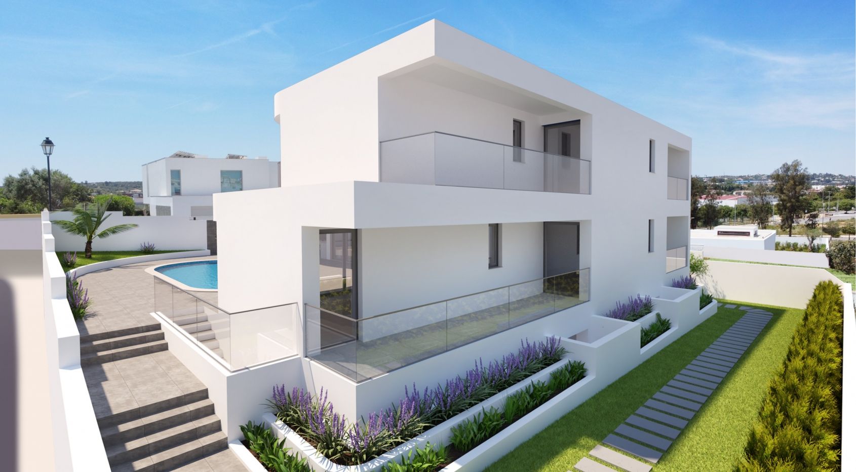 Brand New Contemporary Villa in Lagos near Porto de Mós Beach, Algarve