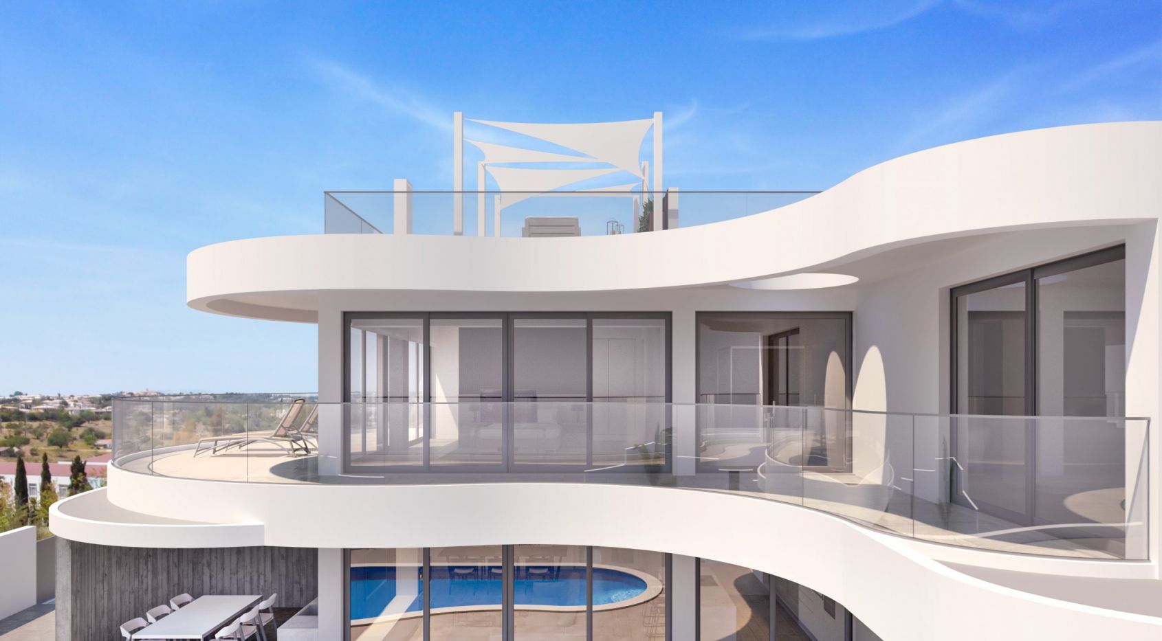 Brand New Contemporary Villa in Lagos near Porto de Mós Beach, Algarve