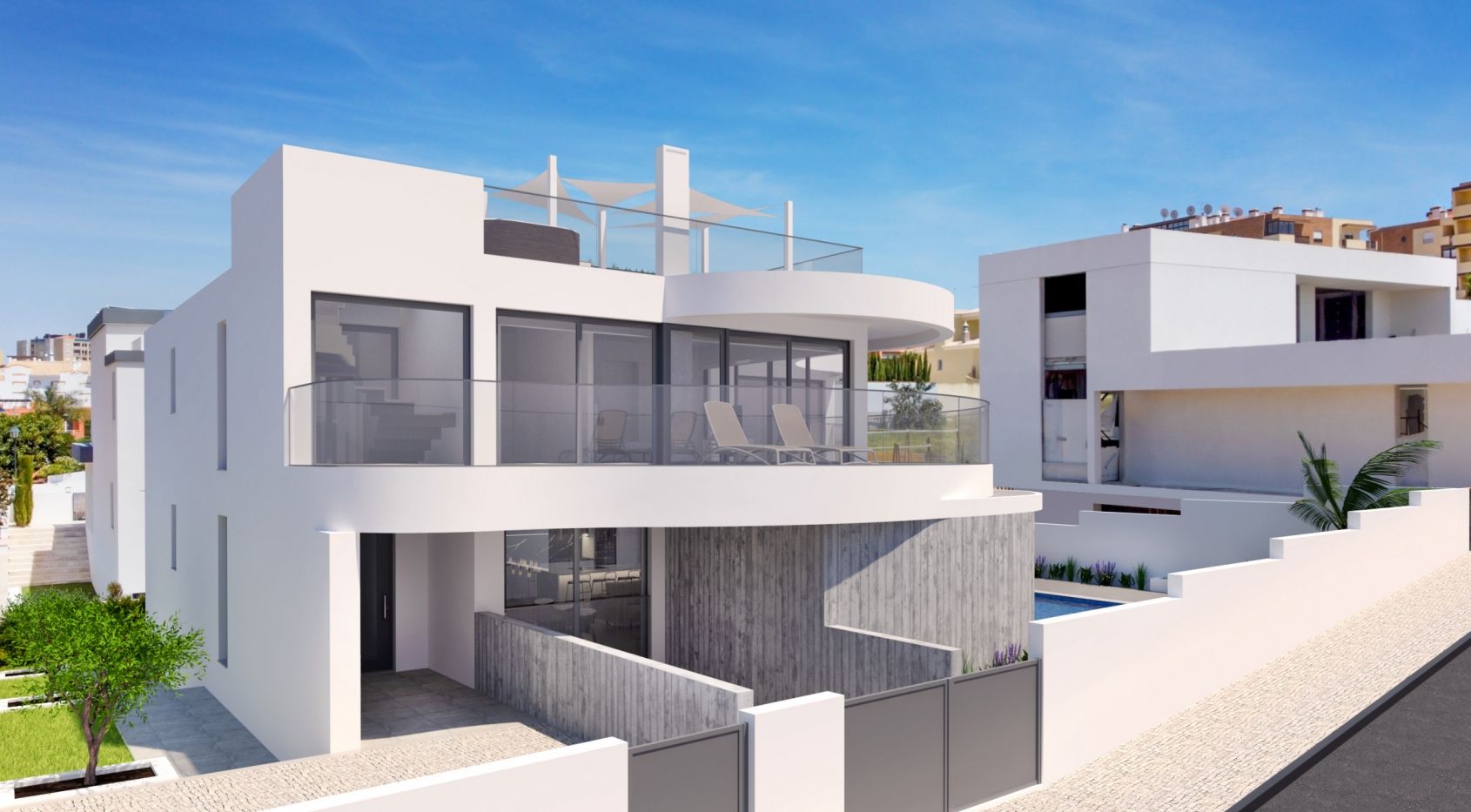 Brand New Contemporary Villa in Lagos near Porto de Mós Beach, Algarve