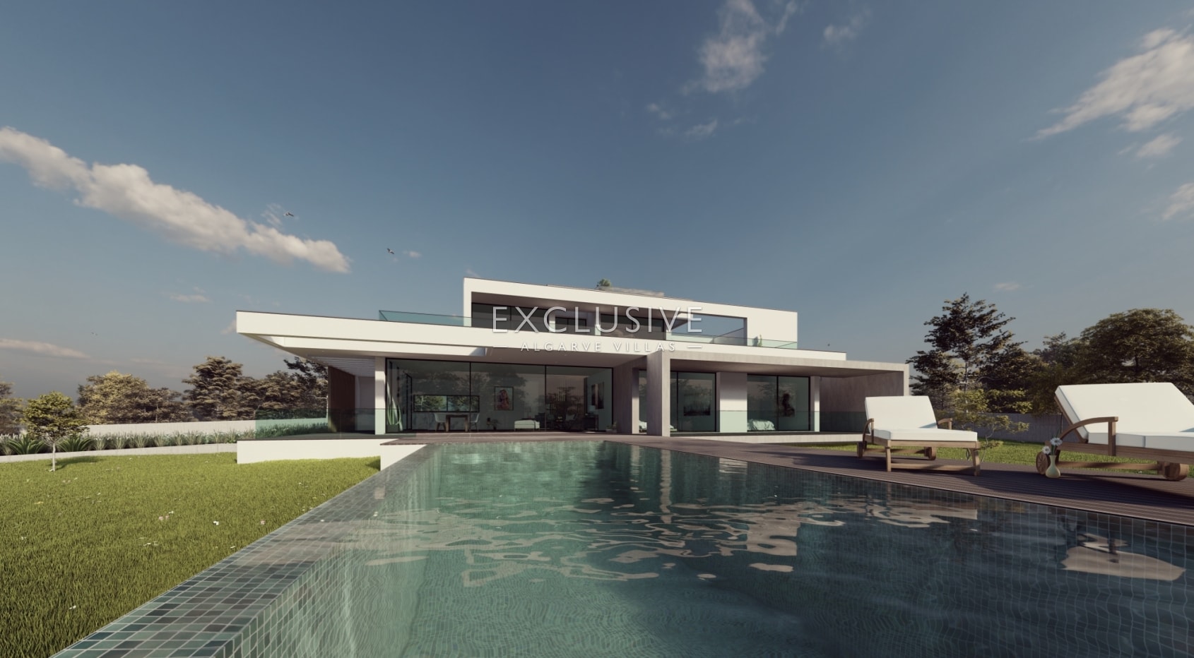 Beautiful, sea views, walking distance to beach. Modern Villa in Carvoeiro, Algarve