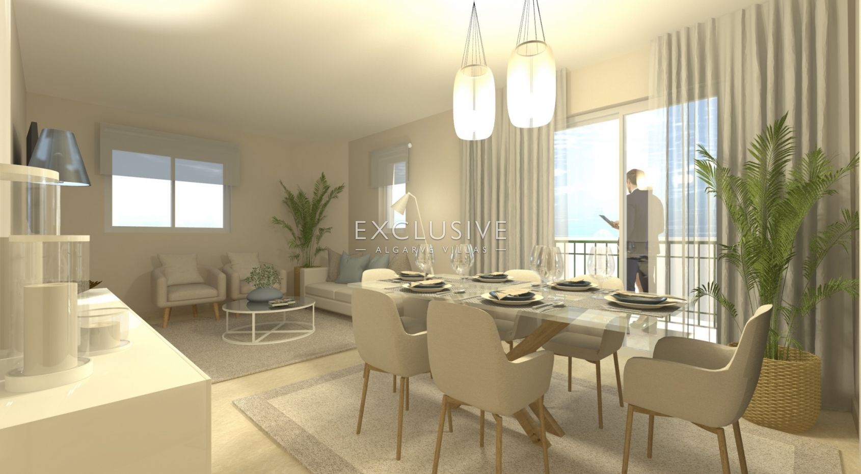 Modern 2 bedroom apartment close to the city center, in Lagos (Algarve)