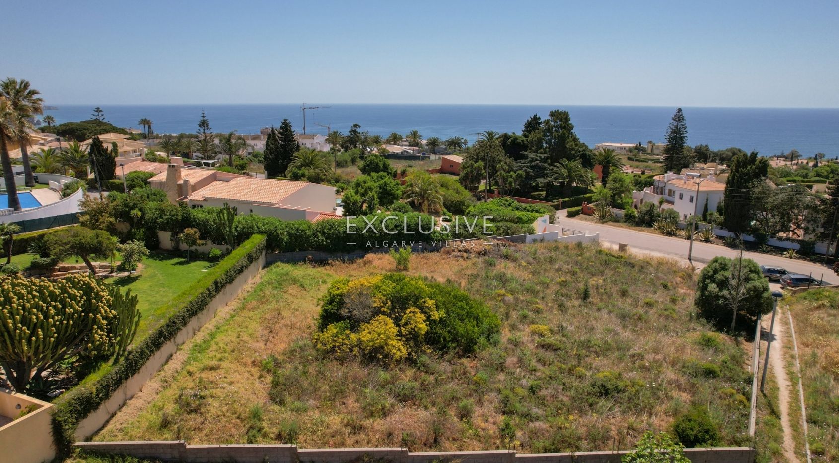 Fantastic Plot of Land in Luz for large villa with sea views Algarve