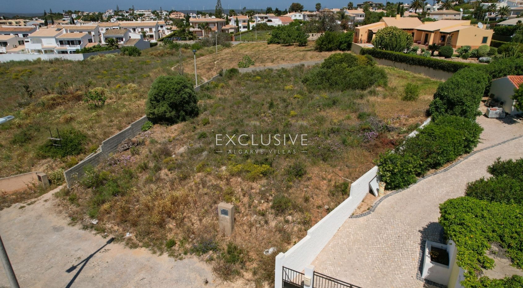 Fantastic Plot of Land in Luz for large villa with sea views Algarve