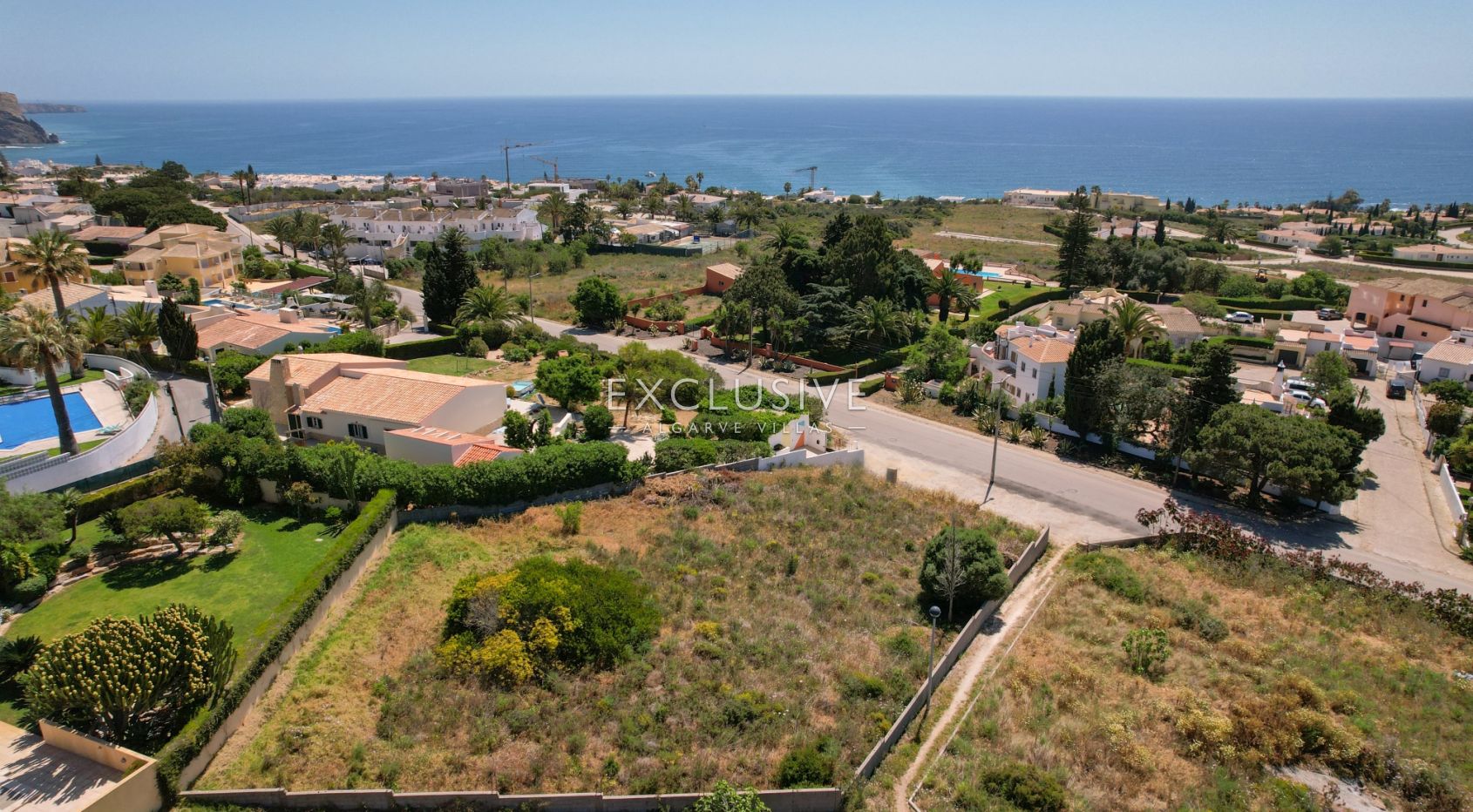 Fantastic Plot of Land in Luz for large villa with sea views Algarve