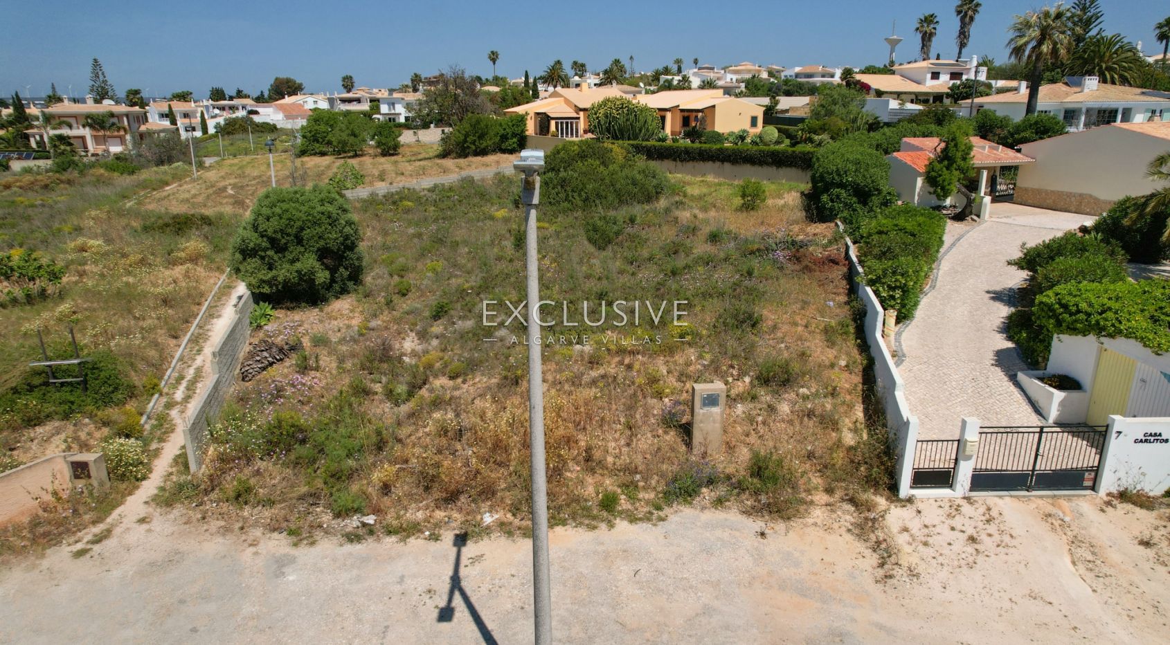 Fantastic Plot of Land in Luz for large villa with sea views Algarve