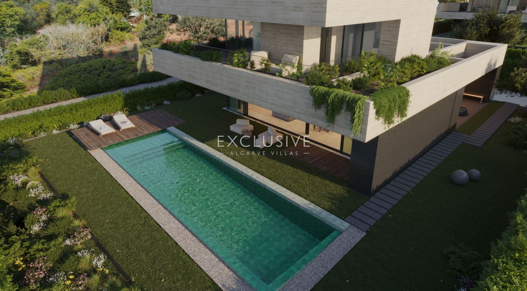 Exquisite Off-Plan modern design villa with sea views in Luz, Algarve