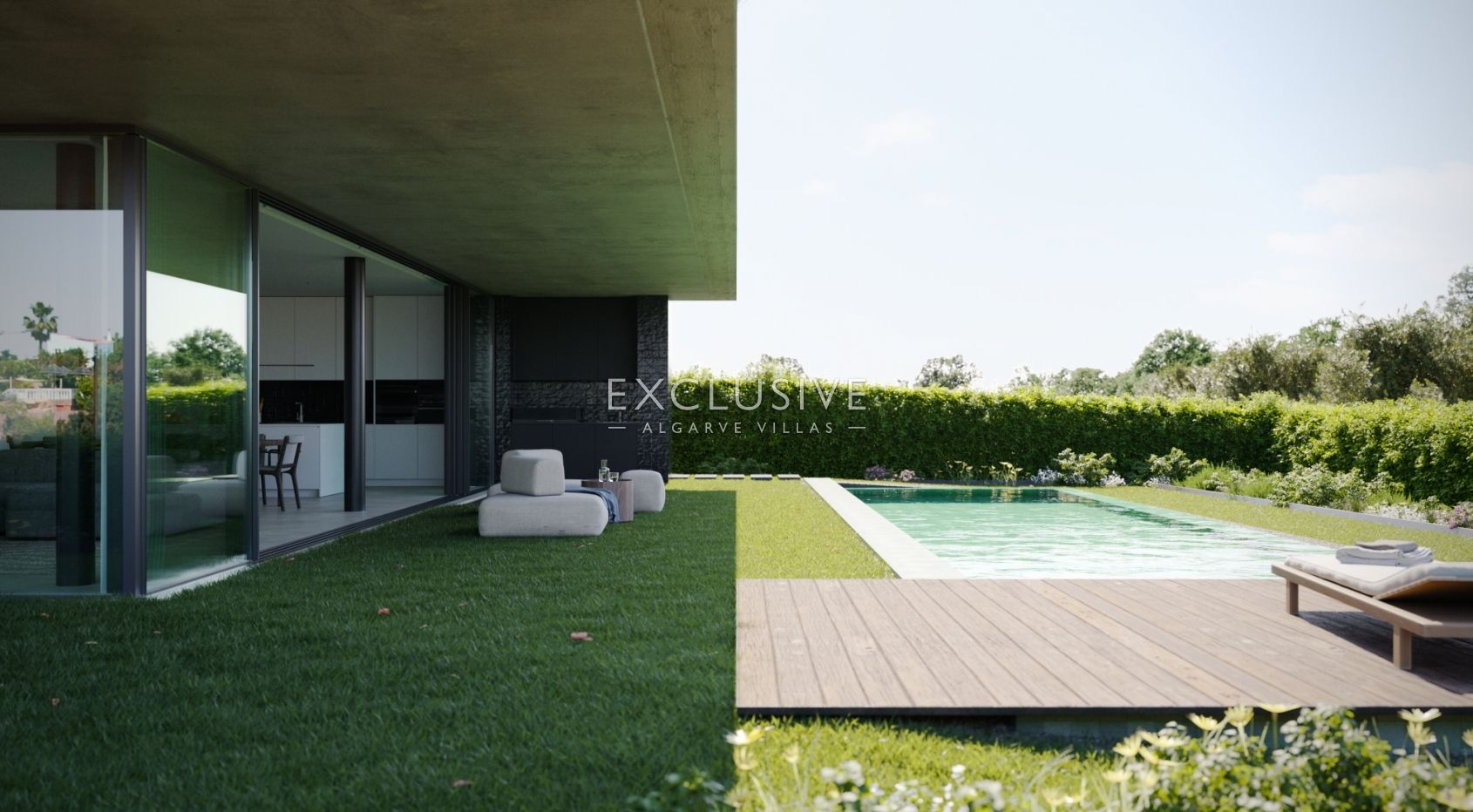 Exquisite Off-Plan modern design villa with sea views in Luz, Algarve