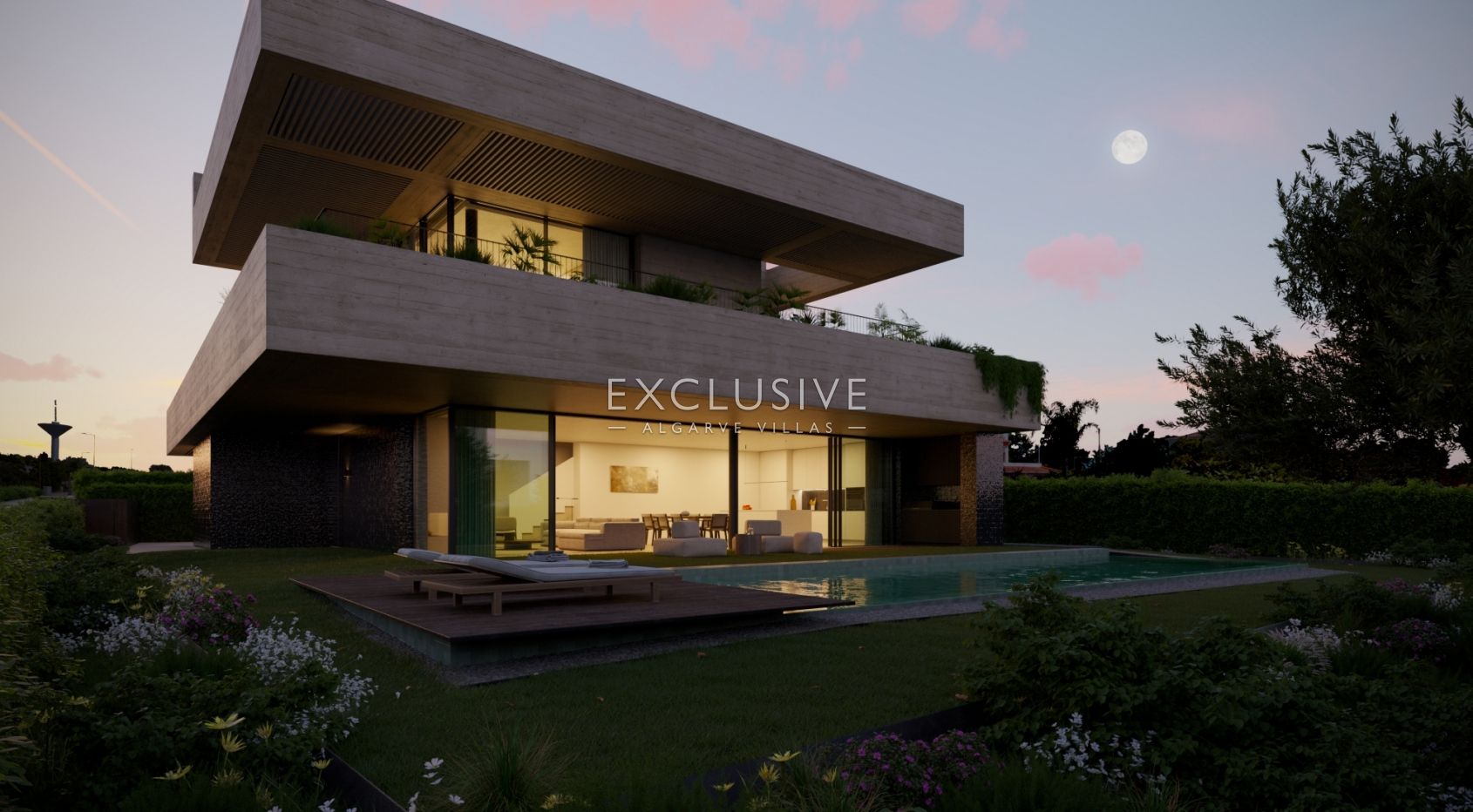 Exquisite Off-Plan modern design villa with sea views in Luz, Algarve