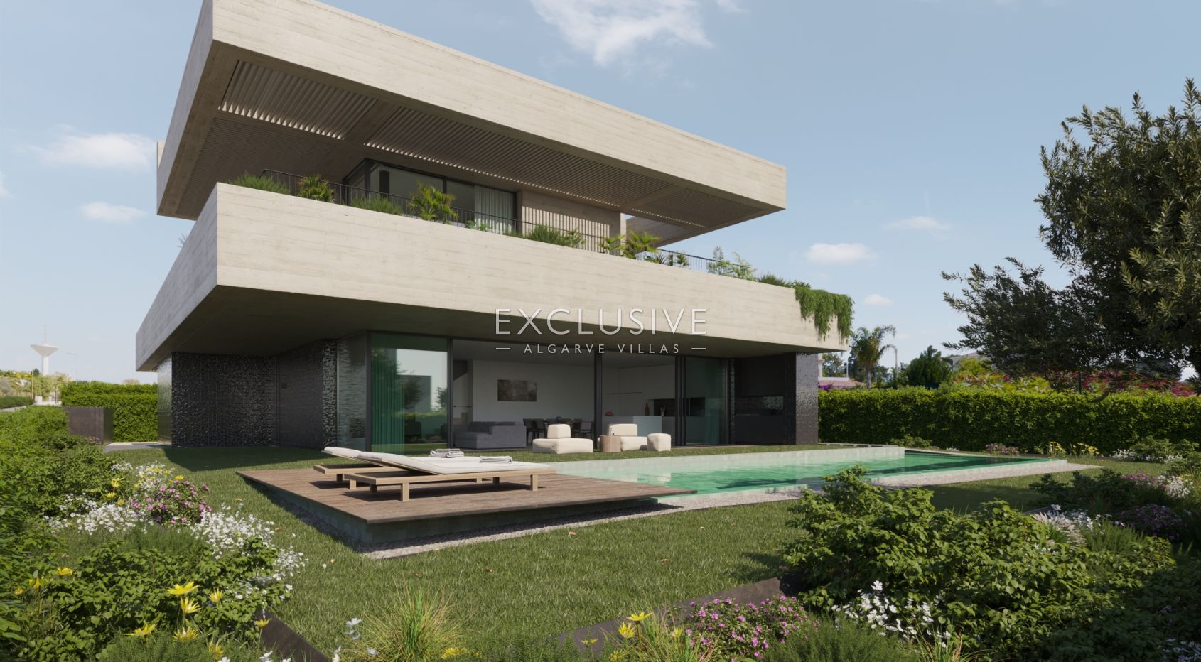 Exquisite Off-Plan modern design villa with sea views in Luz, Algarve
