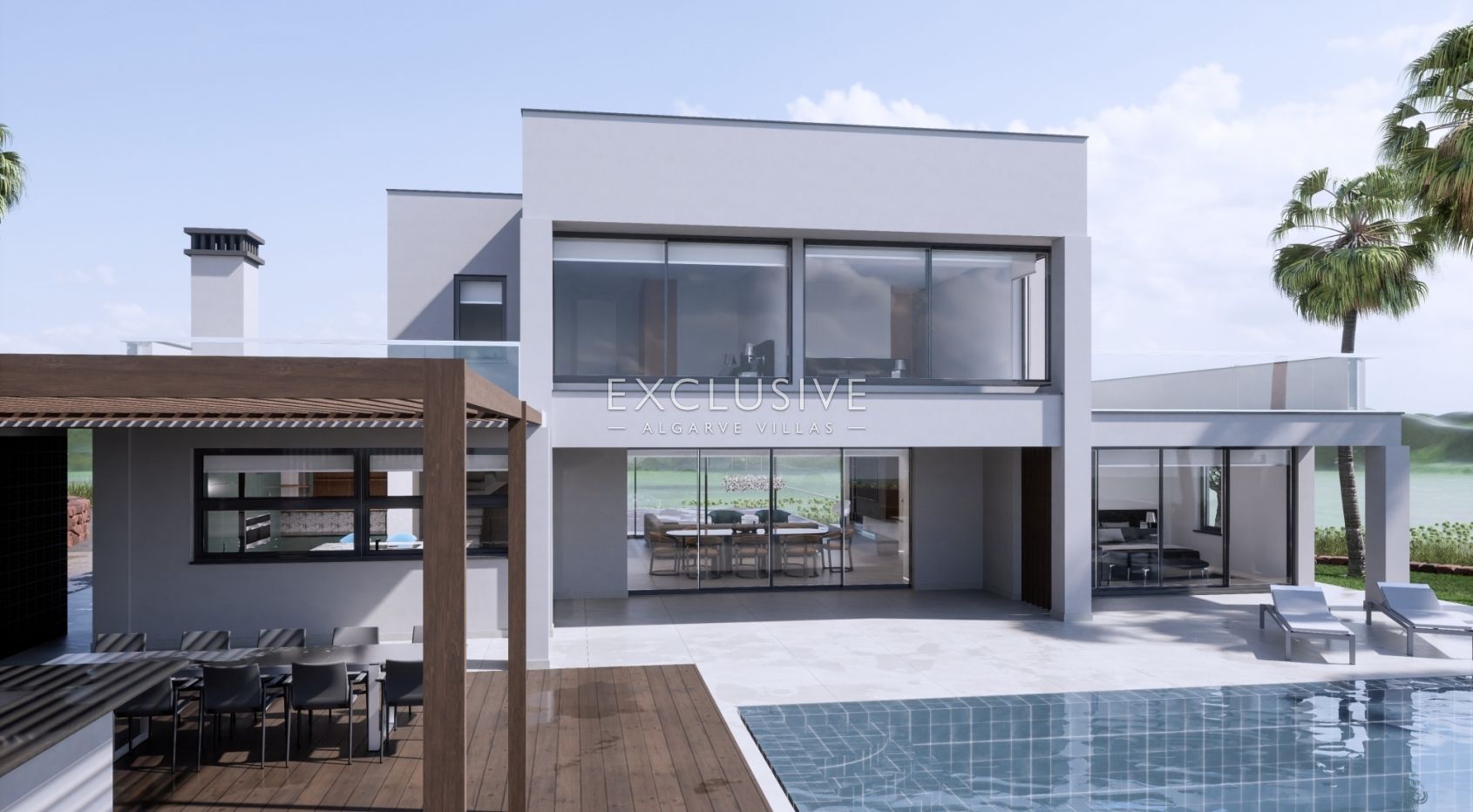 Spacious Modern villa on large grounds in Lagos (Algarve)
