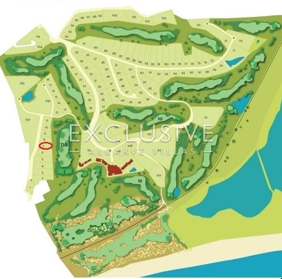 building plot with golf and ocean views on Palmares golf resort, Lagos, West Algarve