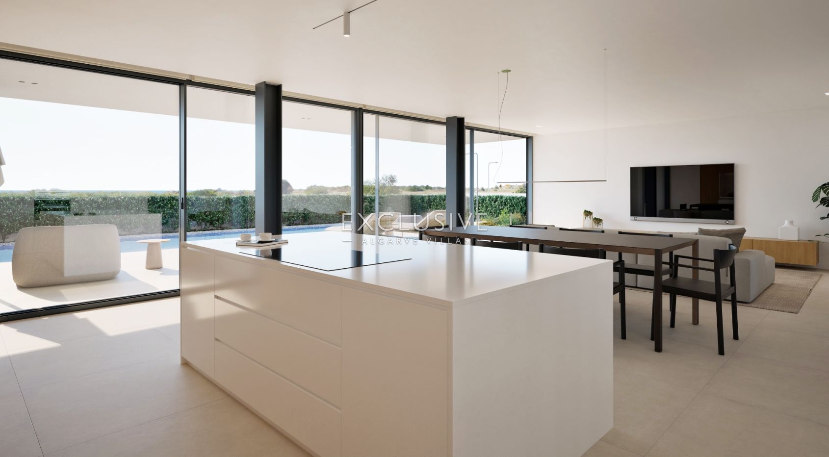 Modern front line villas, Lagos, Algarve
