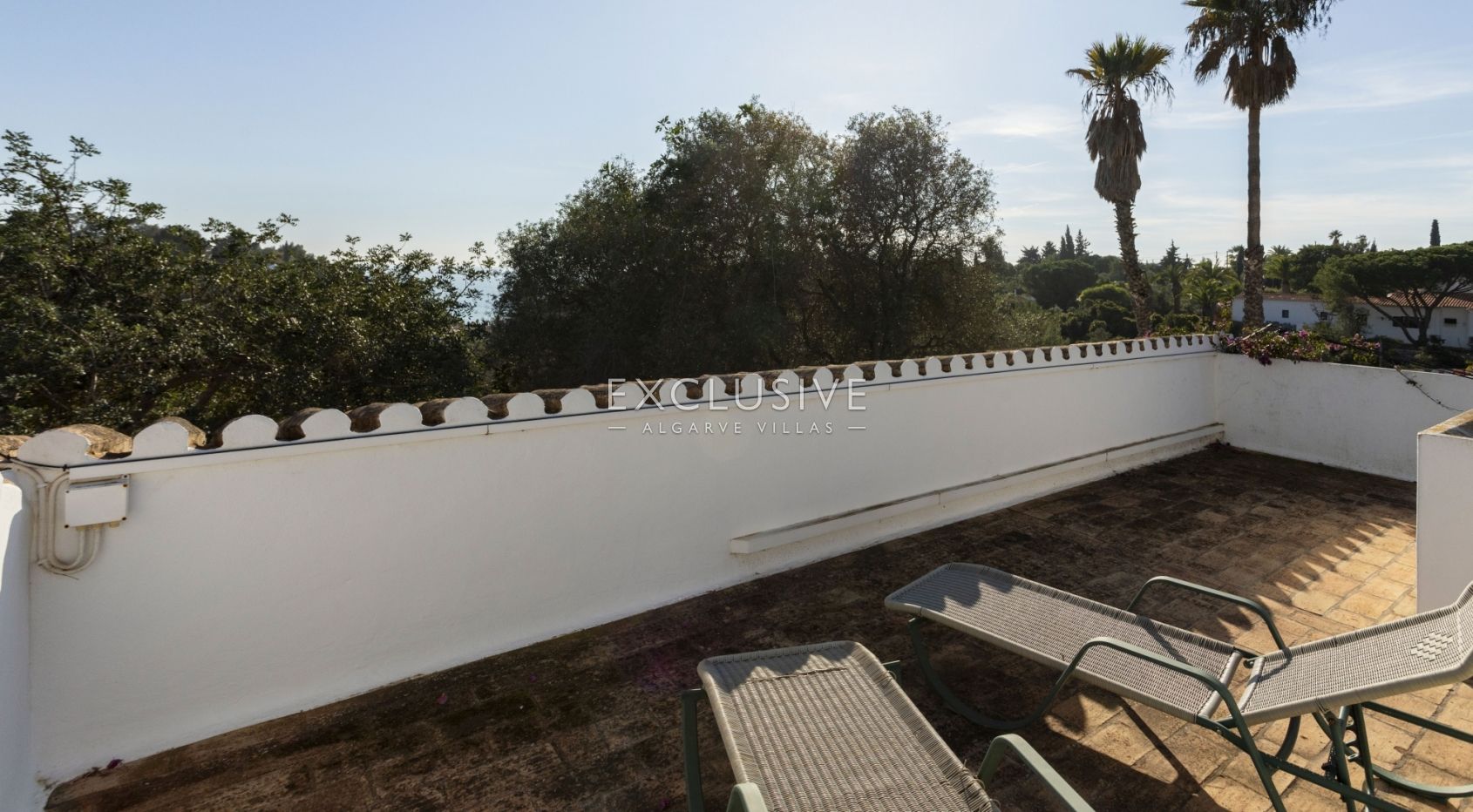 Secluded ocean view property on big plot in the heart of Carvoeiro