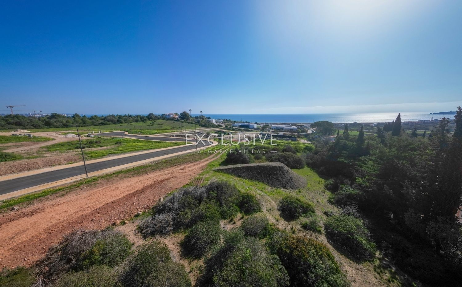 Large private building plots with stunning sea views in Lagos, Algarve
