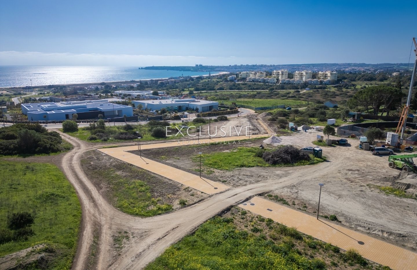 Large building plots with stunning sea views in Lagos, Algarve