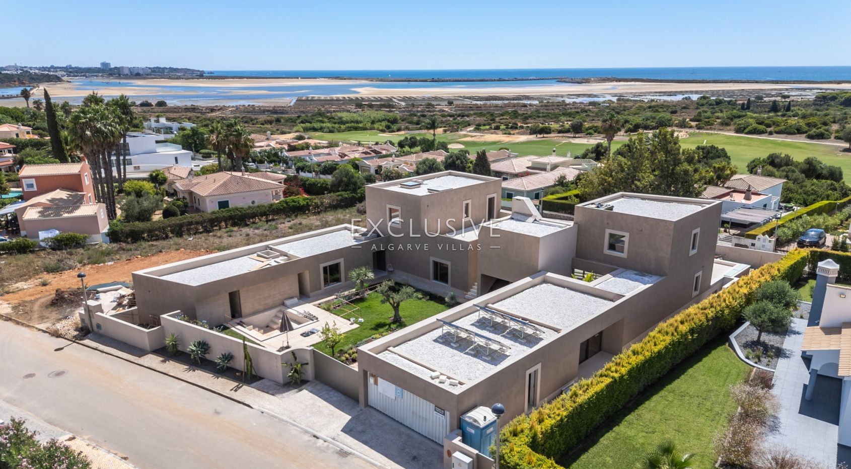 Contemporary luxury Mediterranean villa with stunning sea views in Lagos, Algarve