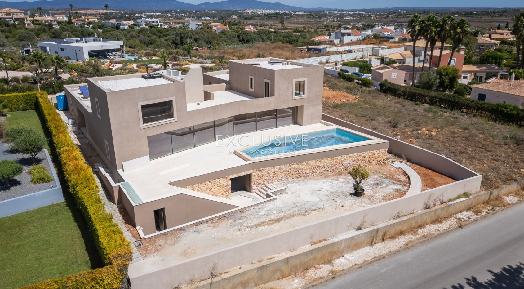 Contemporary luxury Mediterranean villa with stunning sea views in Lagos, Algarve