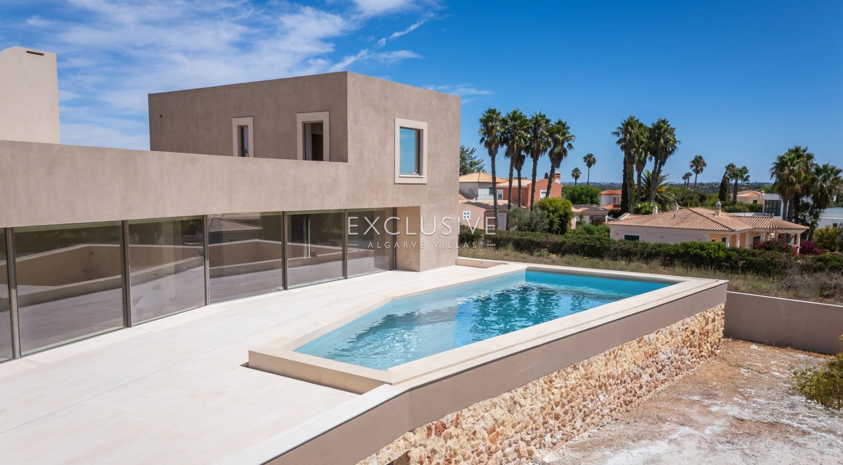 Contemporary luxury Mediterranean villa with stunning sea views in Lagos, Algarve