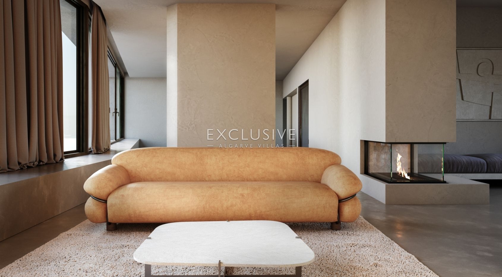 Contemporary luxury Mediterranean villa with stunning sea views in Lagos, Algarve