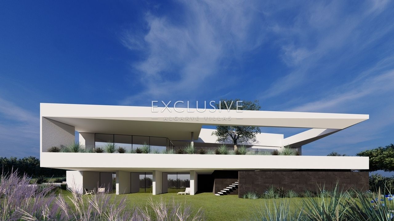 Palmares golfcourse resort plot with approved building project by Mario Martins architect