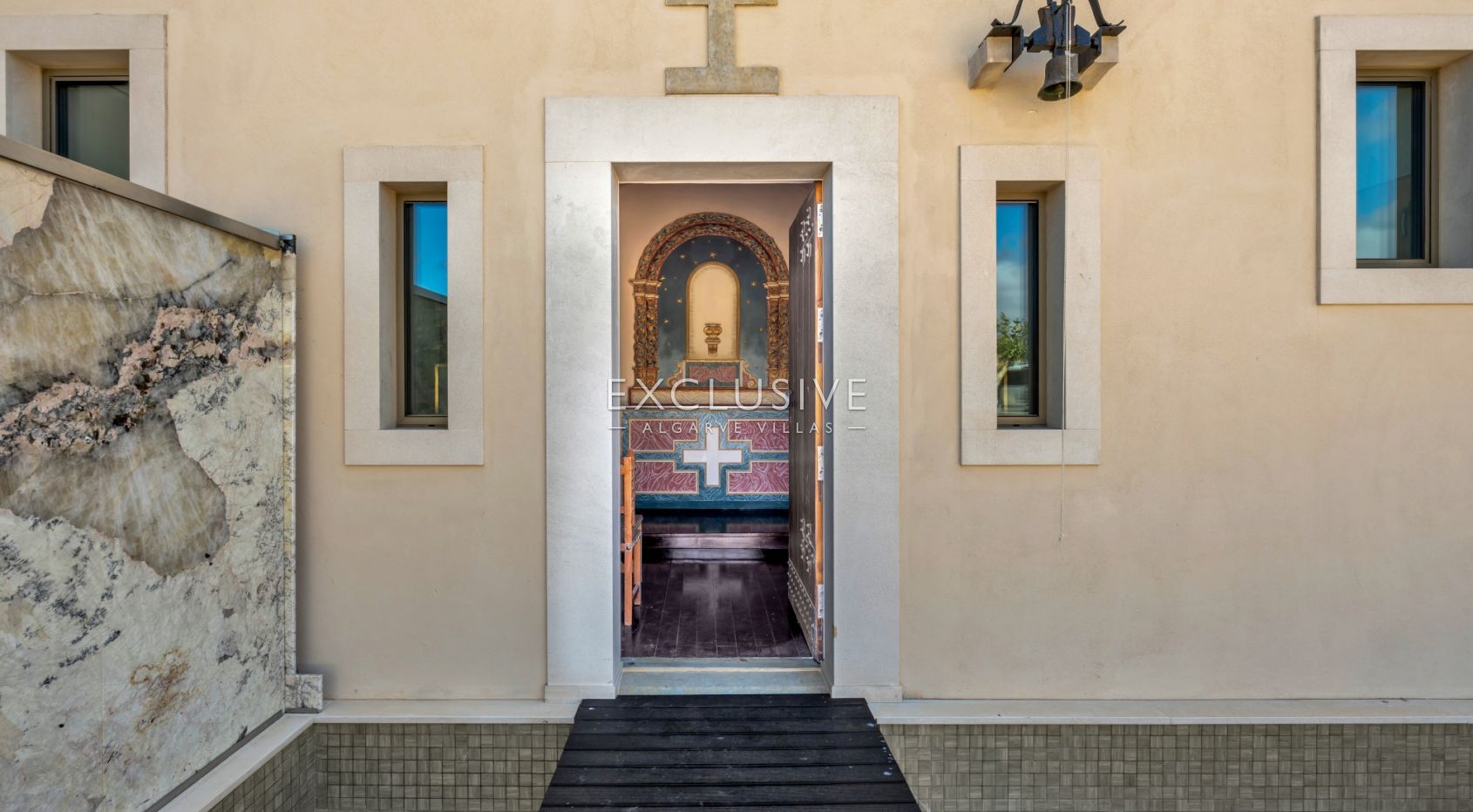 Ocean front 8 bed villa with private island in Lagos, Algarve, Portugal