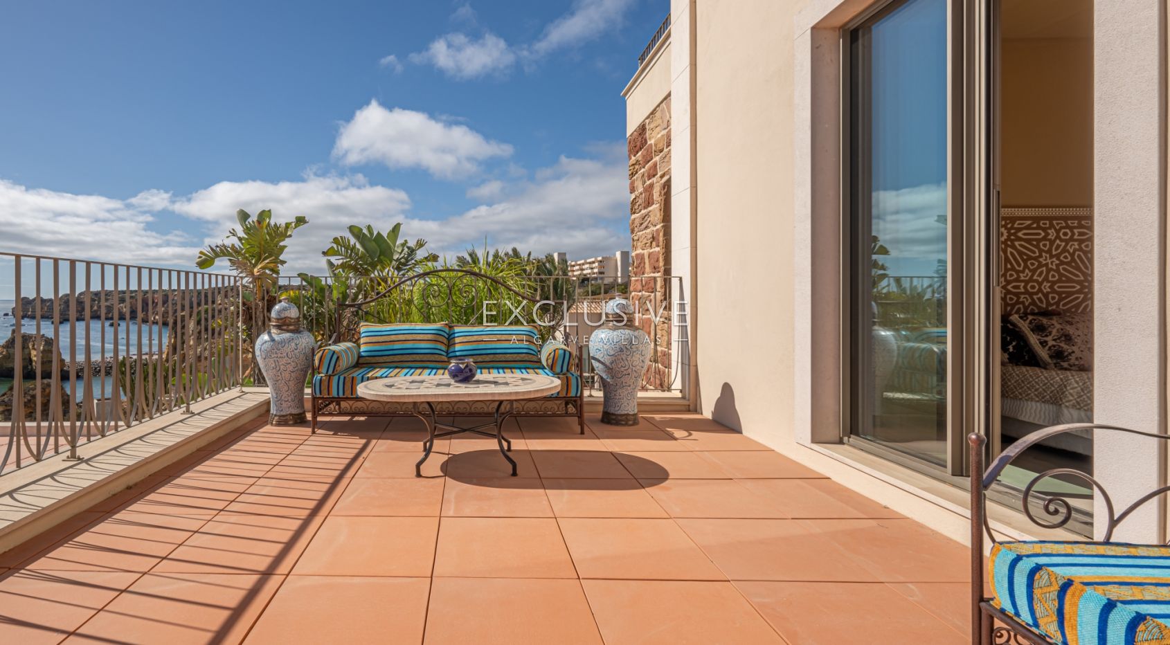 Ocean front 8 bed villa with private island in Lagos, Algarve, Portugal