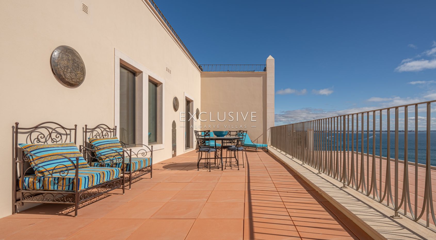 Ocean front 8 bed villa with private island in Lagos, Algarve, Portugal