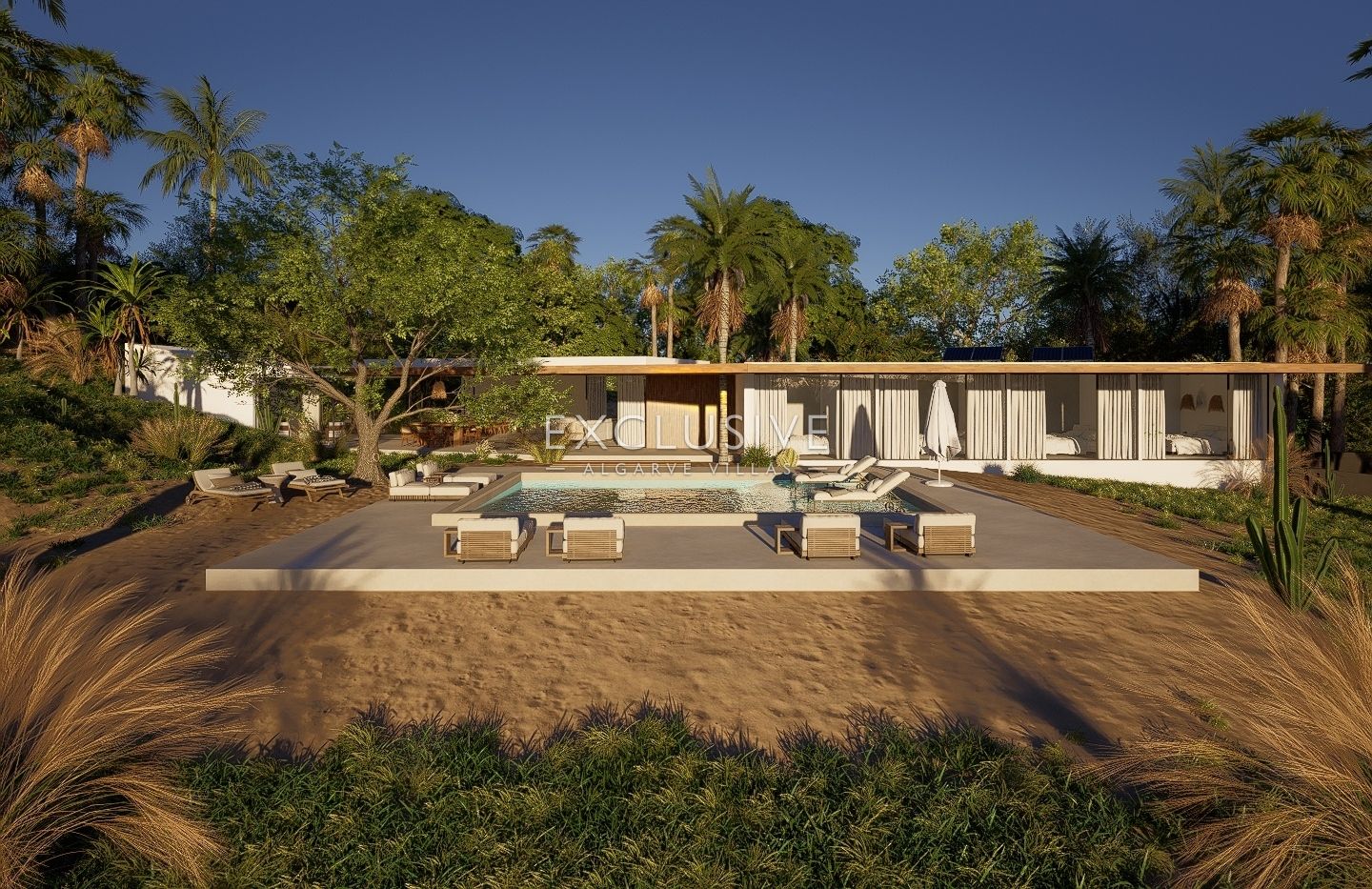 Modern 4 bedroom villa, turnkey project, Armação de Pera Algarve