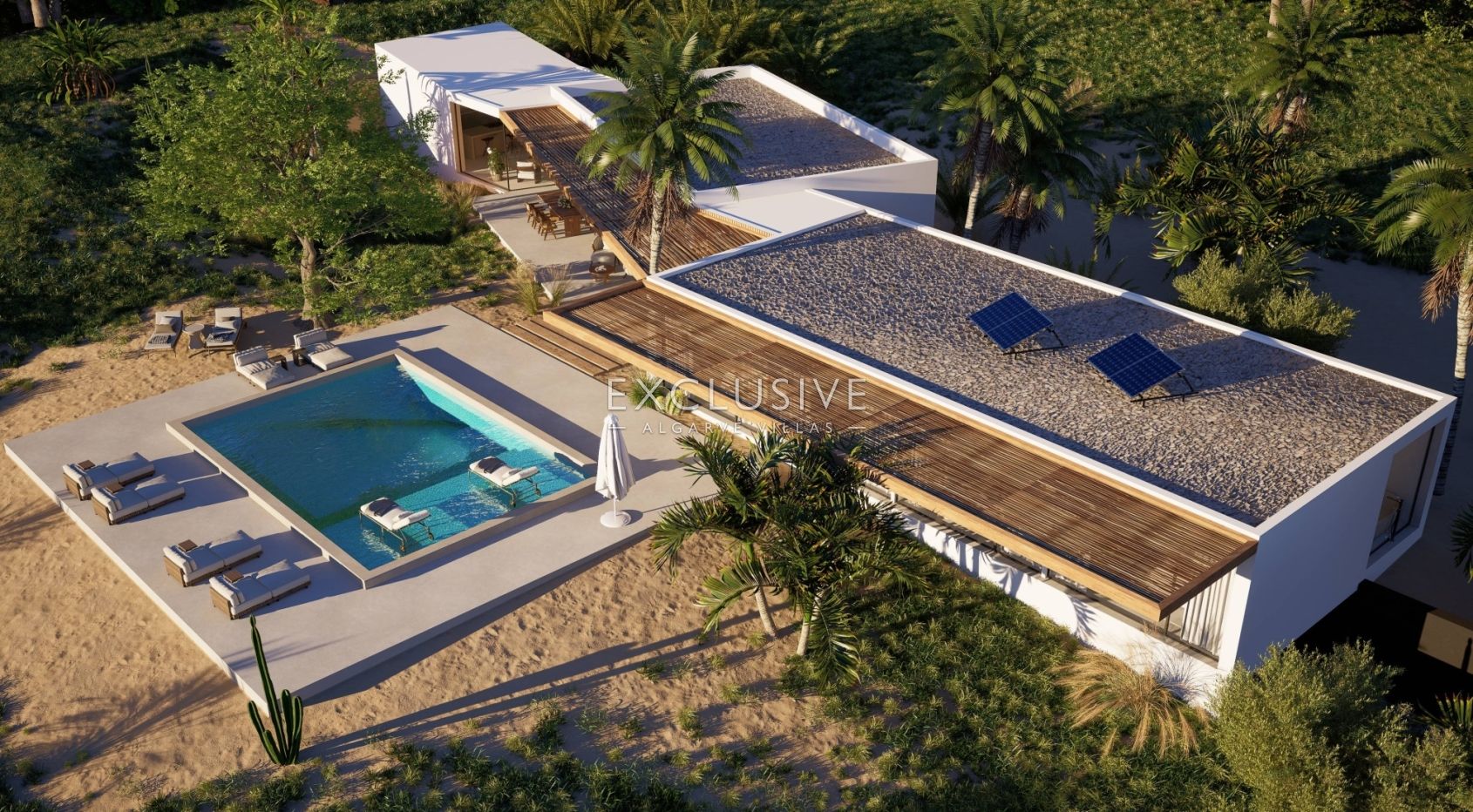 Modern 4 bedroom villa, turnkey project, Armação de Pera Algarve