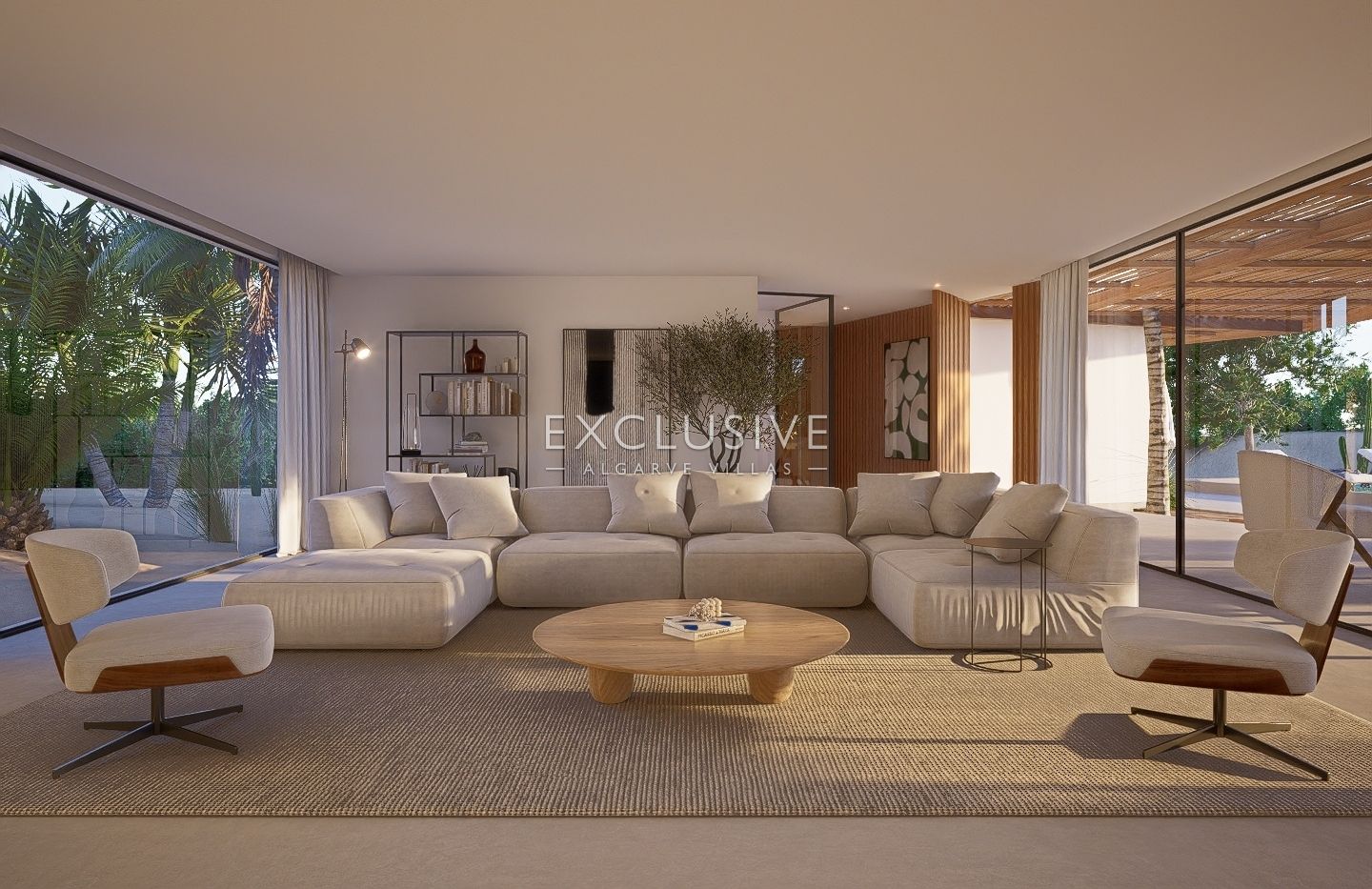 Modern 4 bedroom villa, turnkey project, Armação de Pera Algarve