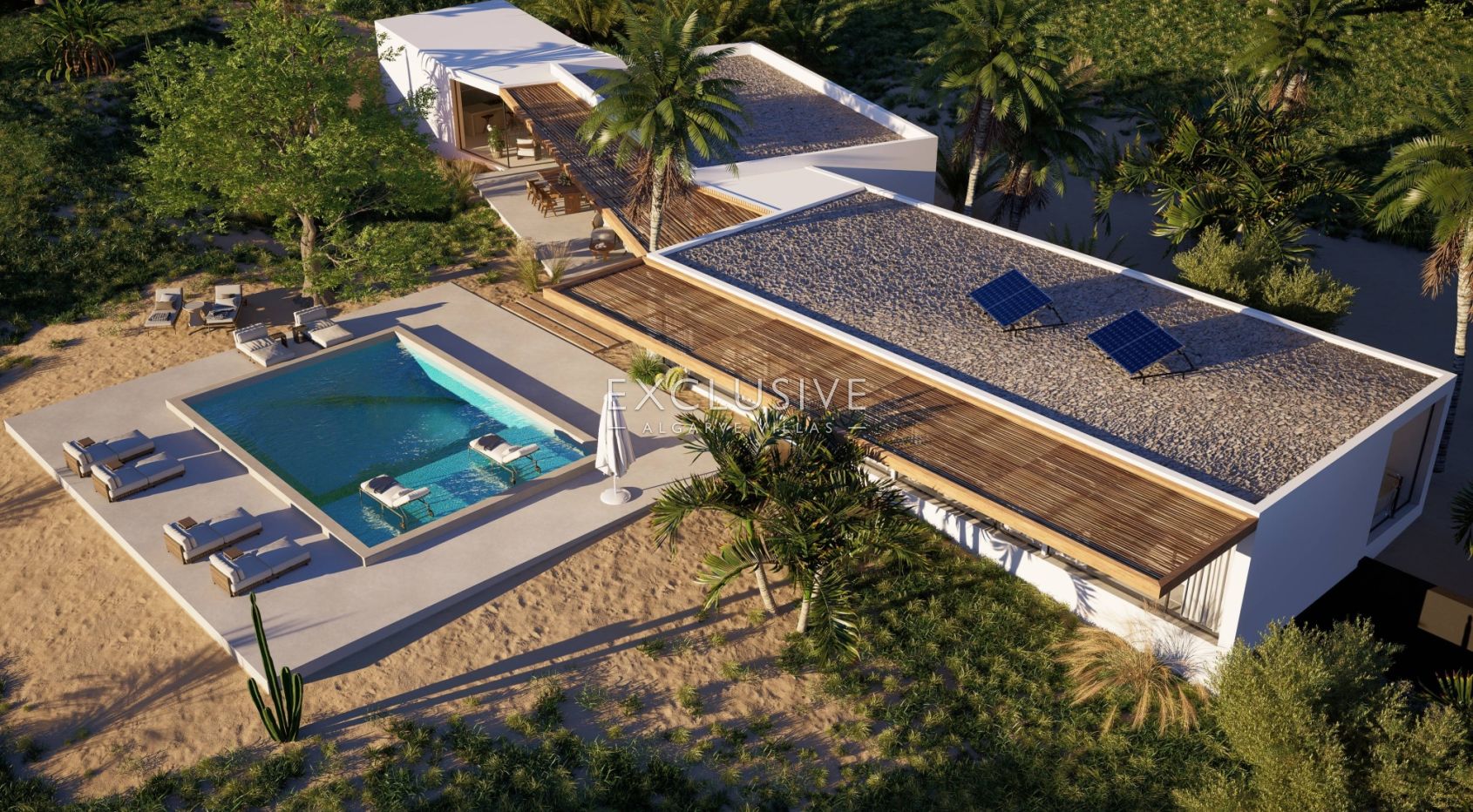 Modern 4 bedroom villa, turnkey project, Armação de Pera Algarve