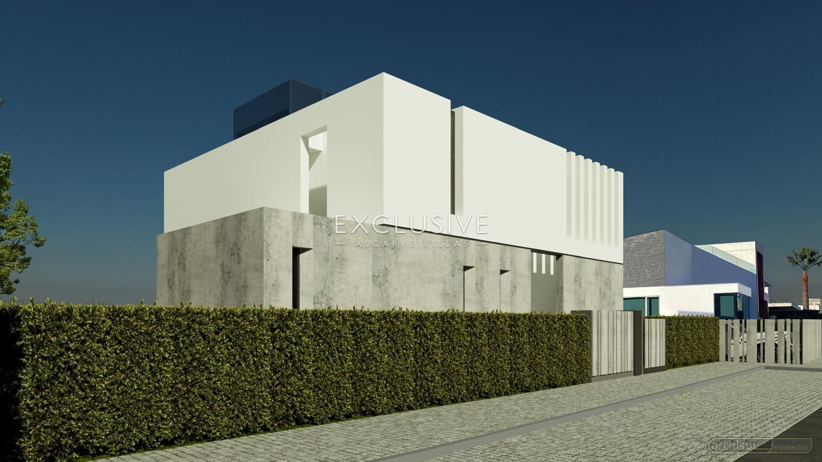 Luxury contemporary villa on a golf couse in Vilamoura, Algarve