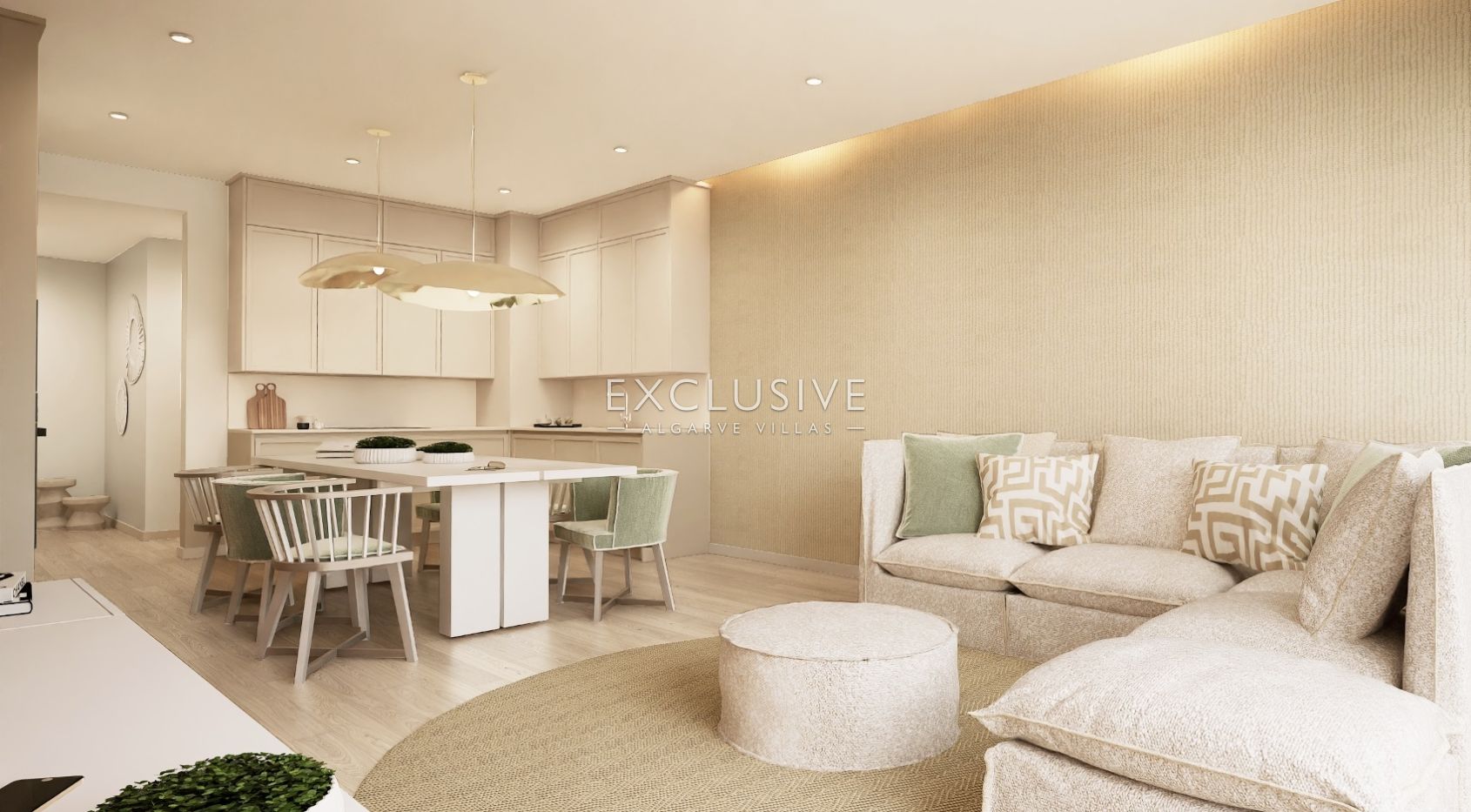 Luxury condominium, 3 bedrooms apartments, Golden Triangle, Algarve