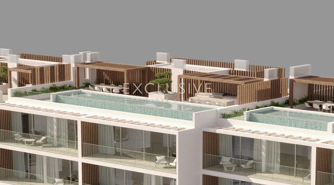 Luxury condominium, 3 bedrooms apartments, Golden Triangle, Algarve