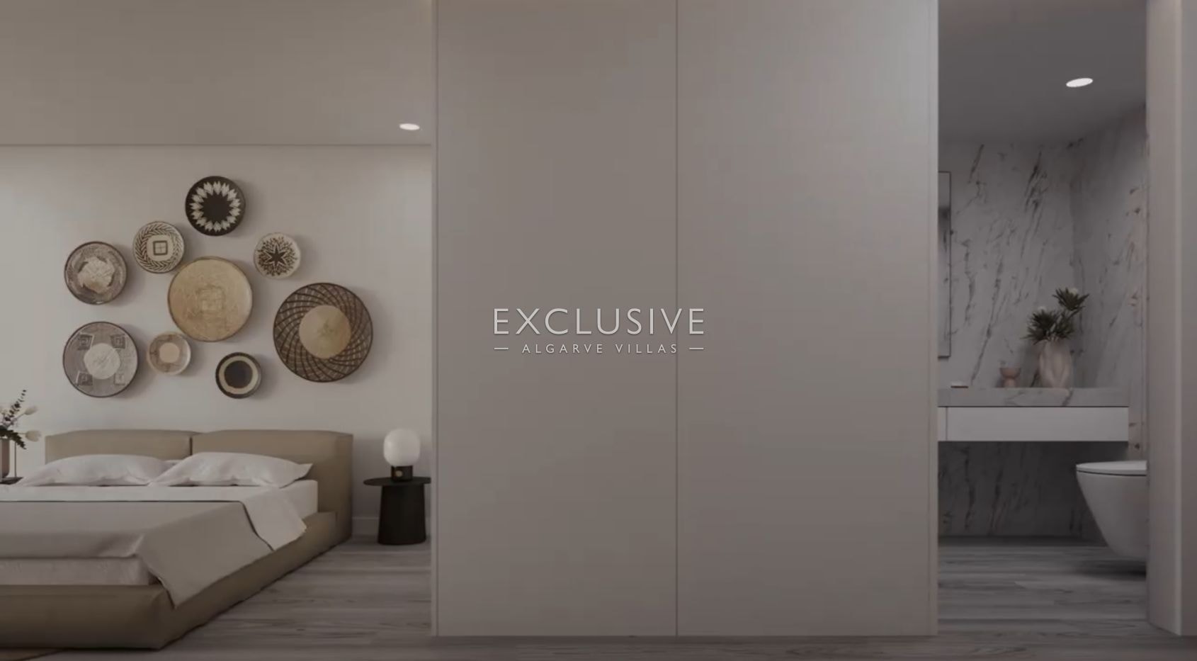 Brand new single storey properties in Praia da Luz, Western Algarve
