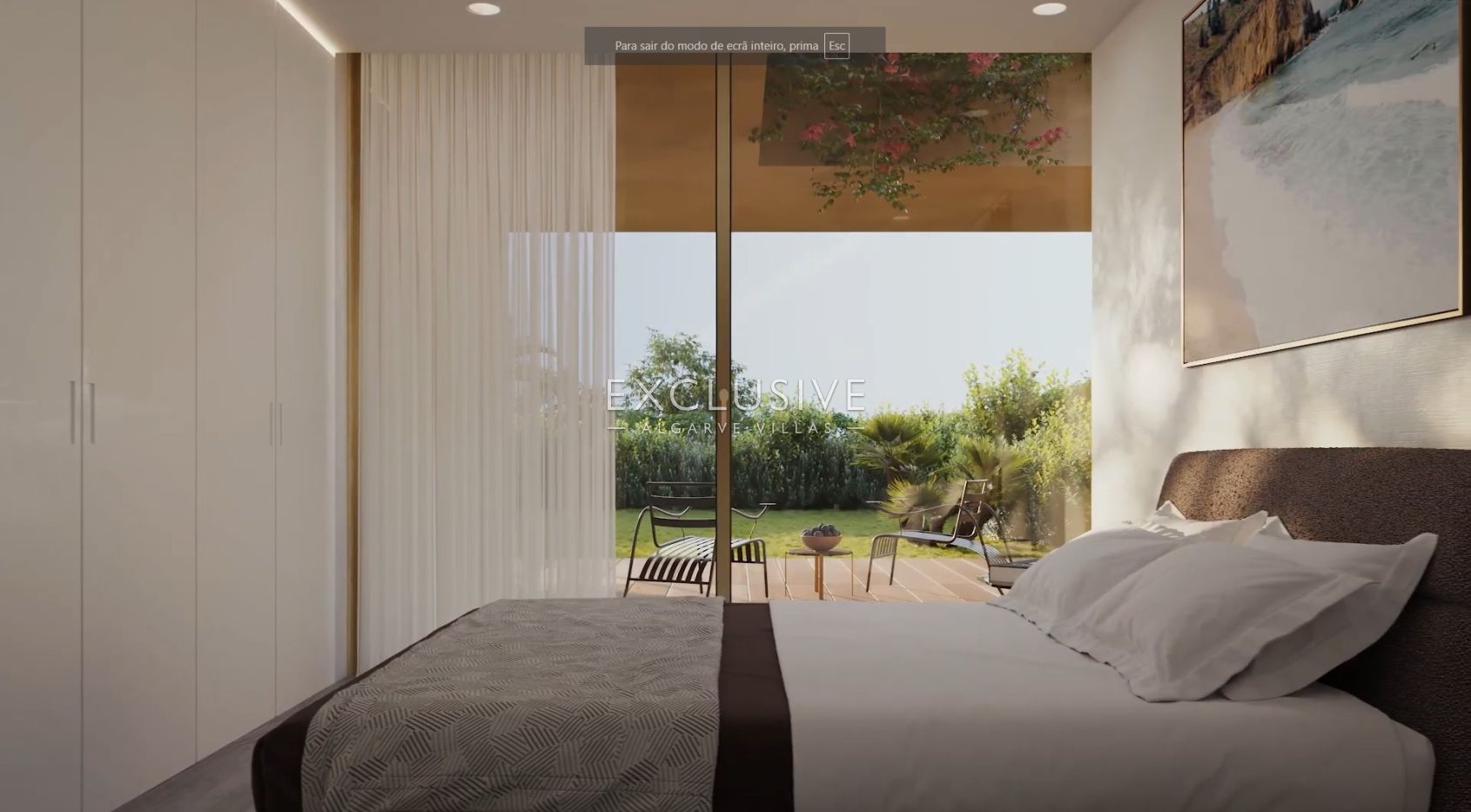 Brand new single storey properties in Praia da Luz, Western Algarve