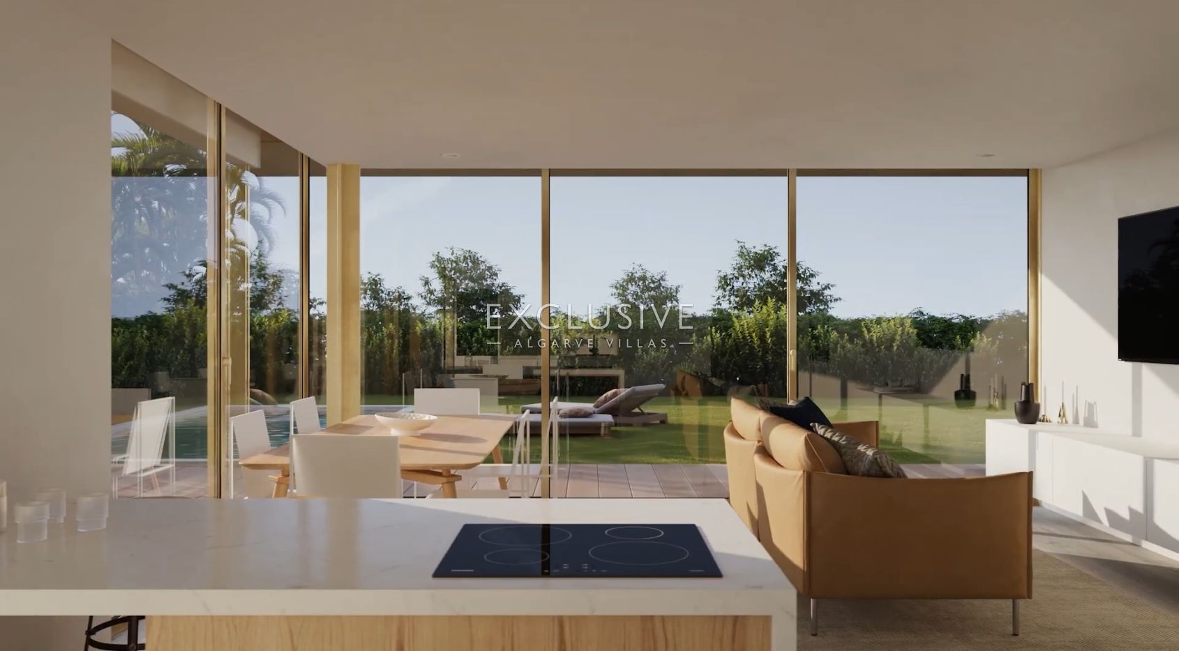 Brand new single storey properties in Praia da Luz, Western Algarve
