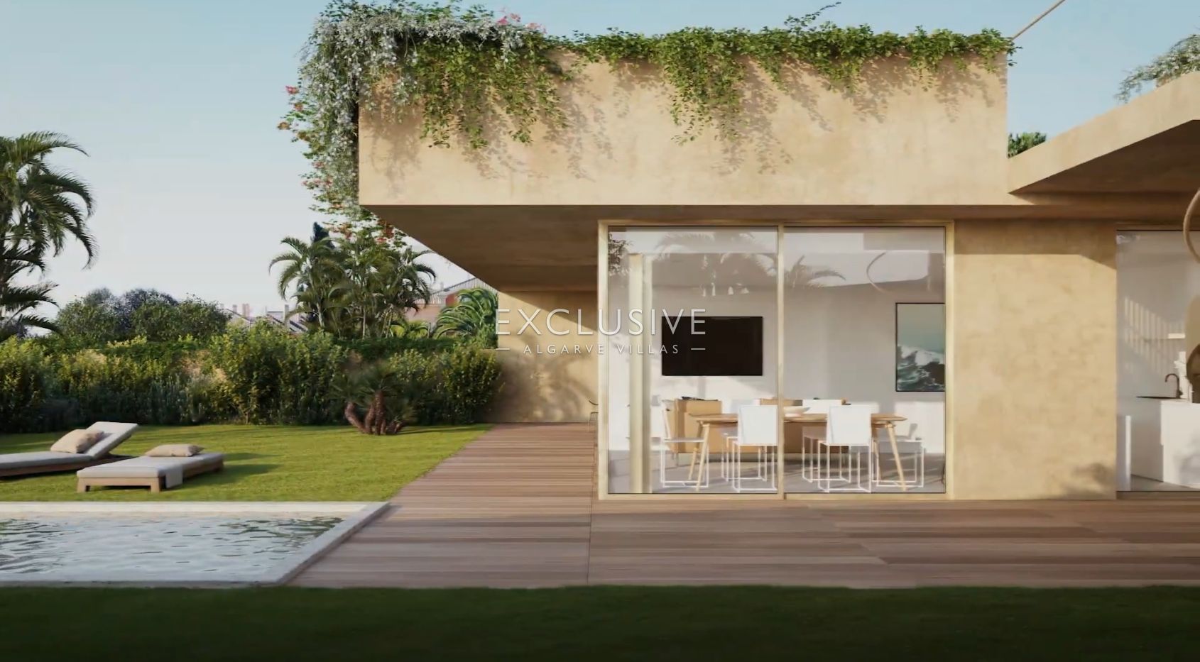 Brand new single storey properties in Praia da Luz, Western Algarve