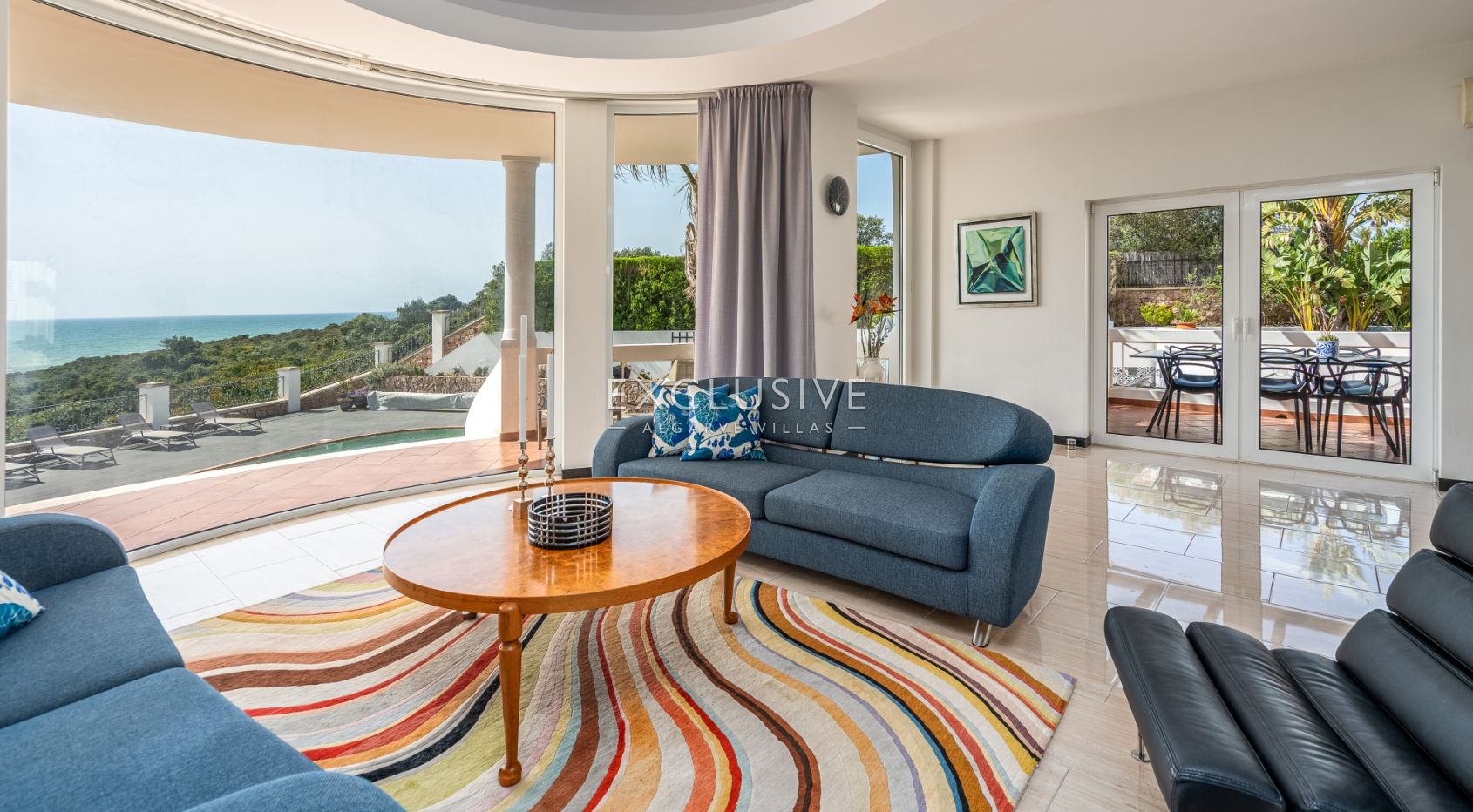 4+3 bedroom first line ocean front villa with cliff and sea views Carvoeiro, Algarve
