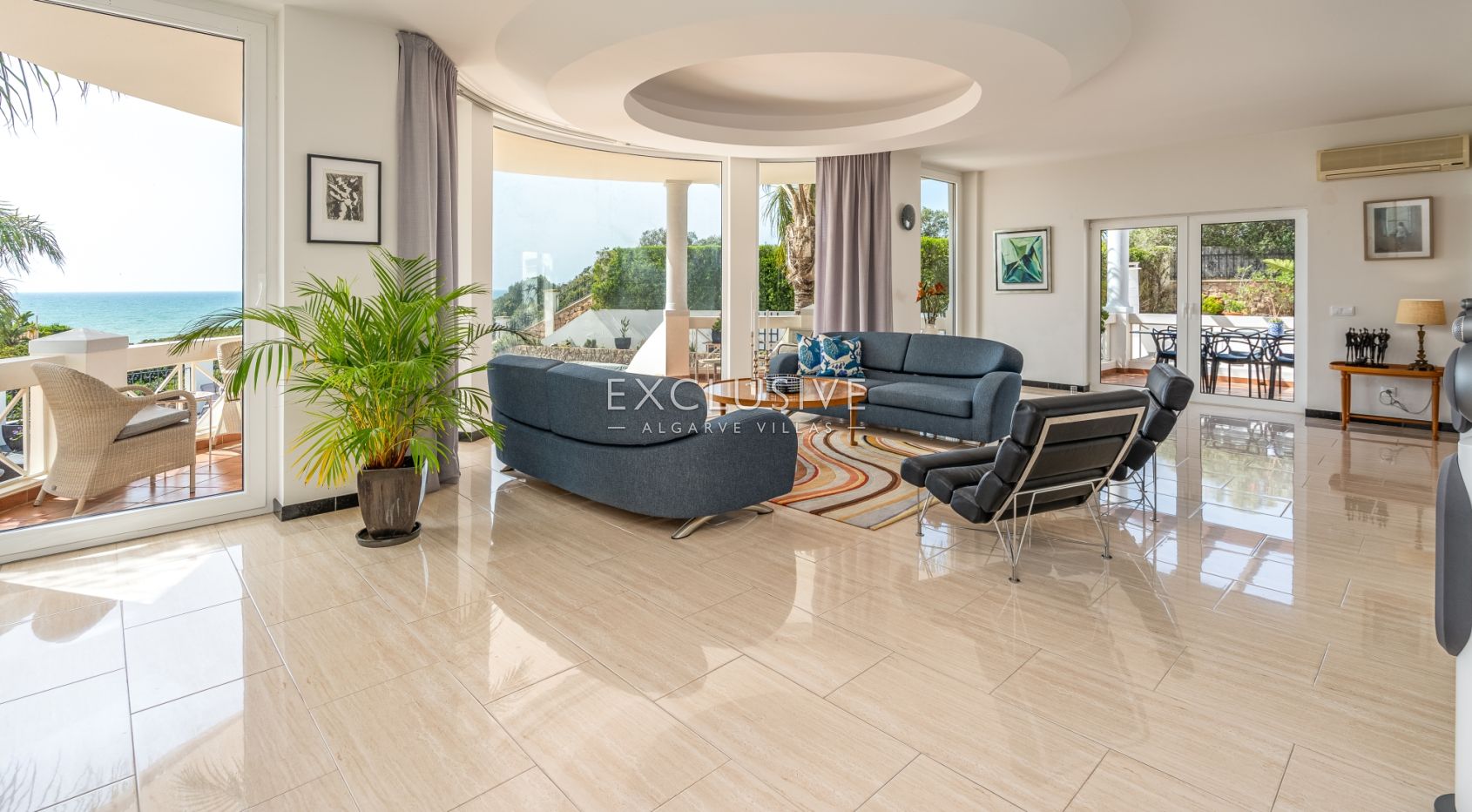 4+3 bedroom first line ocean front villa with cliff and sea views Carvoeiro, Algarve