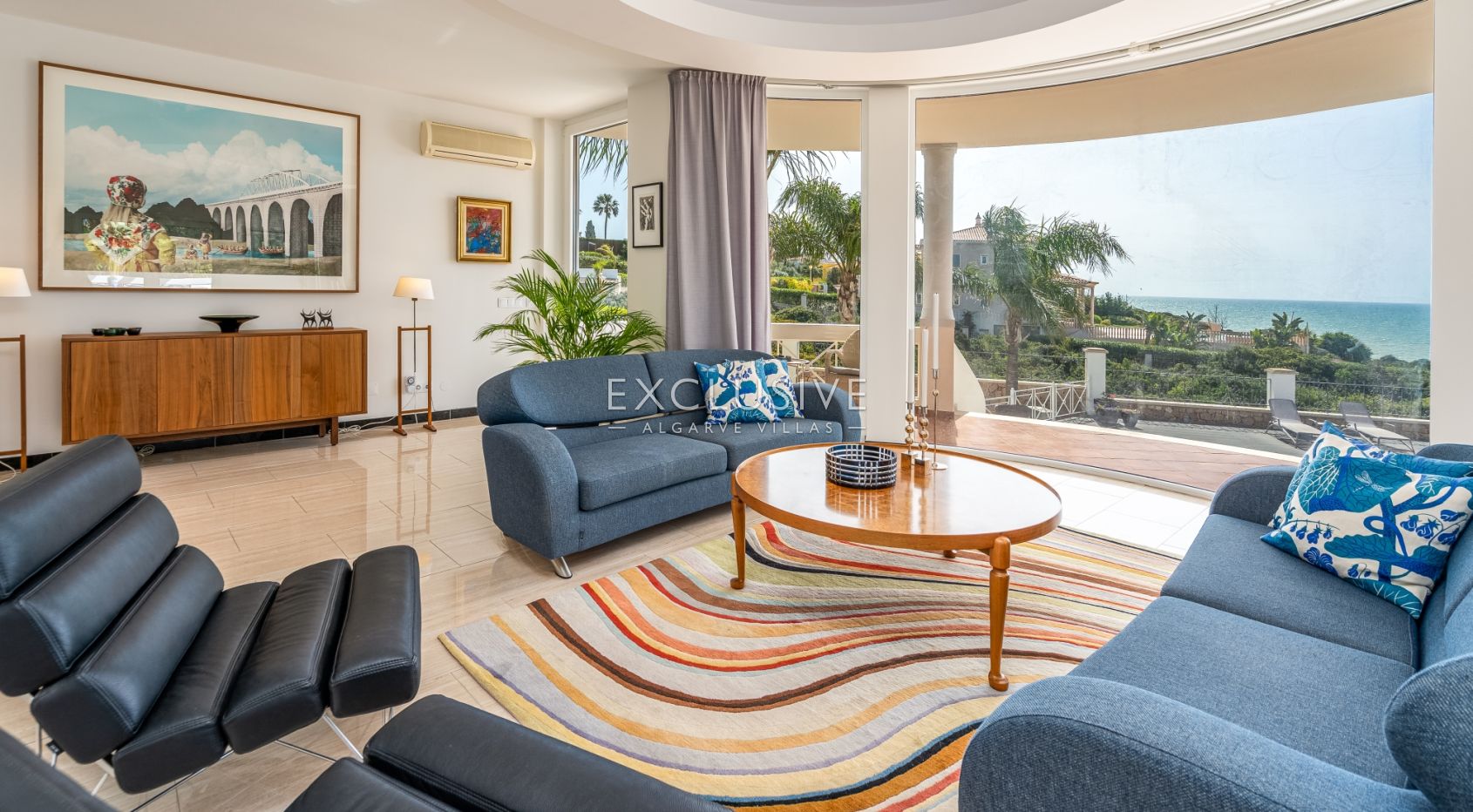 4+3 bedroom first line ocean front villa with cliff and sea views Carvoeiro, Algarve