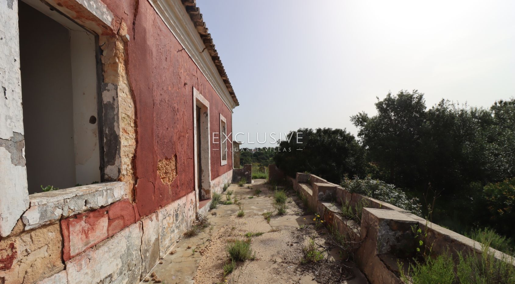 Large plot for construction with approved project, Lagoa, Algarve