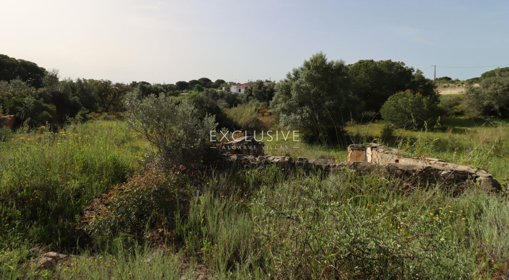 Large plot for construction with approved project, Lagoa, Algarve