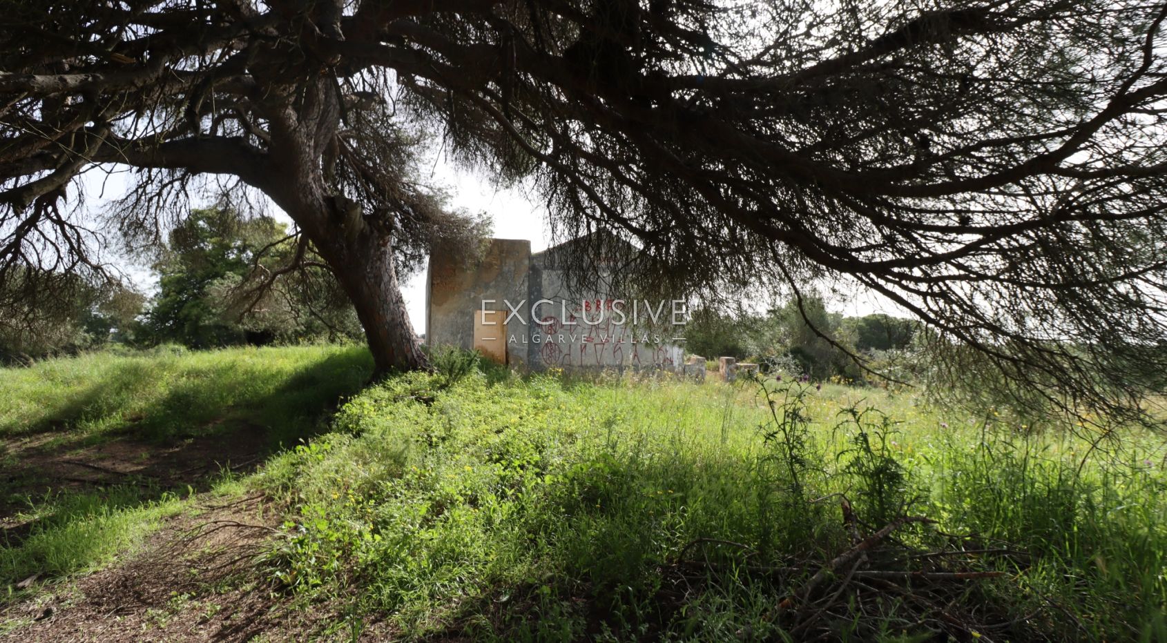Large plot for construction with approved project, Lagoa, Algarve