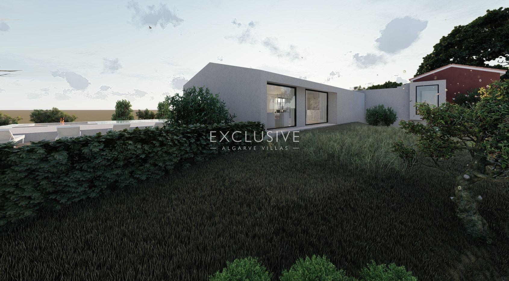 Large plot for construction with approved project, Lagoa, Algarve