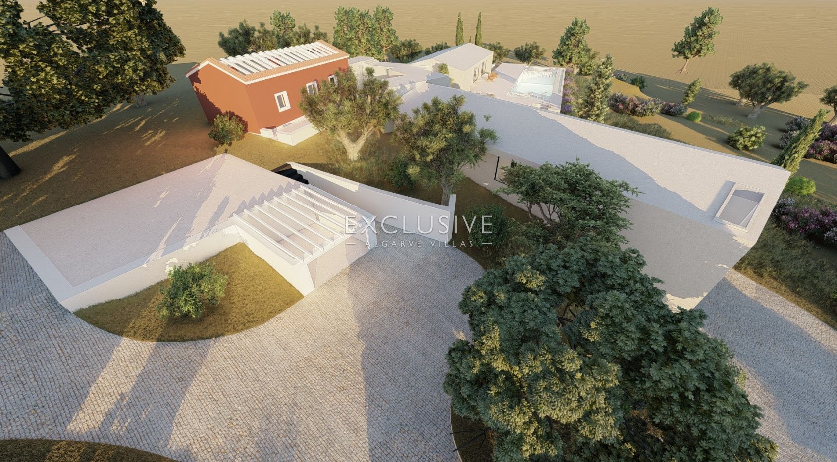 Large plot for construction with approved project, Lagoa, Algarve