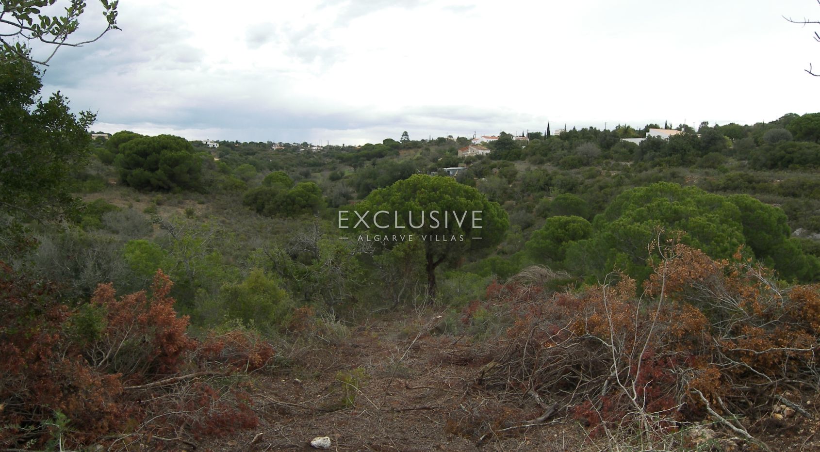 Plot with semi detached ruin near Pera, in Algarve